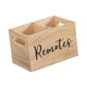 thumbnail image 1 of Soporte Para Control Remoto, Organizador De Madera Para Mesita De Noche O Escritorio., 1 of 5