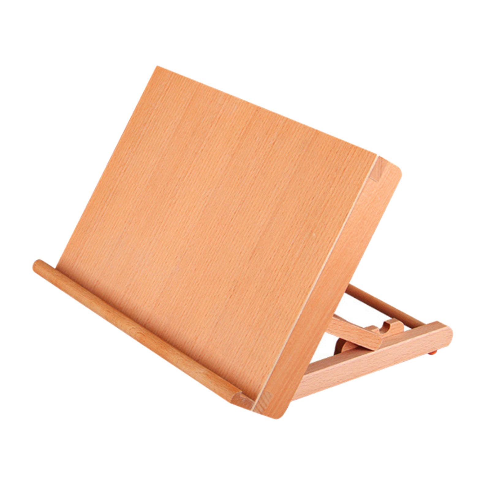 Magideal - Caballete De Mesa Portátil Ajustable De Madera Para Pintura Dibujo Bocetos Plegable Adecuado Para Artistas Adultos Y Niños Estudiantes De Arte Uso En