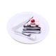 thumbnail image 3 of Casa De Muñecas Comida Juguetes Accesorios De Cocina Para Casa De Muñecas Accesorio Juguete Creativo Pastel Negro Rosa, 3 of 5