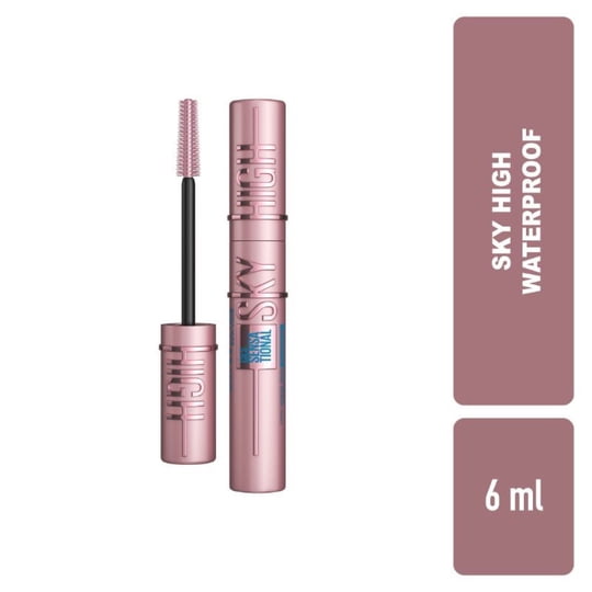 Máscara De Pestañas Maybelline Lash Sensational Sky High Wtp Negro
