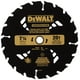 thumbnail image 1 of Hoja de sierra circular DEWALT DW3174 de 20 dientes para madera tratada, 1 of 2