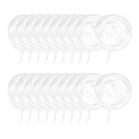 Bothyi - Globo Transparente De Helio Rellenable De 20 Piezas Para Despedida De Soltera, Boda En El Patio Trasero, 8 Pulgadas