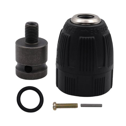 Magideal - Portabrocas Sin Llave, Cambio Rápido, Portabrocas Sin Llave, Repuestos Premium, Herramienta De Conversión Convertidora Duradera Para Taladro Eléctrico