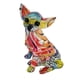 thumbnail image 5 of Graffiti Chihuahua Estatua Resina Artesanía Animal Estatua Para Habitación Perro Amante Regalo Alfabeto Graffiti, 5 of 5