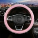 thumbnail image 3 of Cubre Volante Cuero Rosado Cristales Brillos Universal, 3 of 9