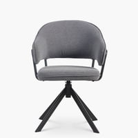 Form Design - Silla Home Office Stanford Giratoria Gris Oscuro