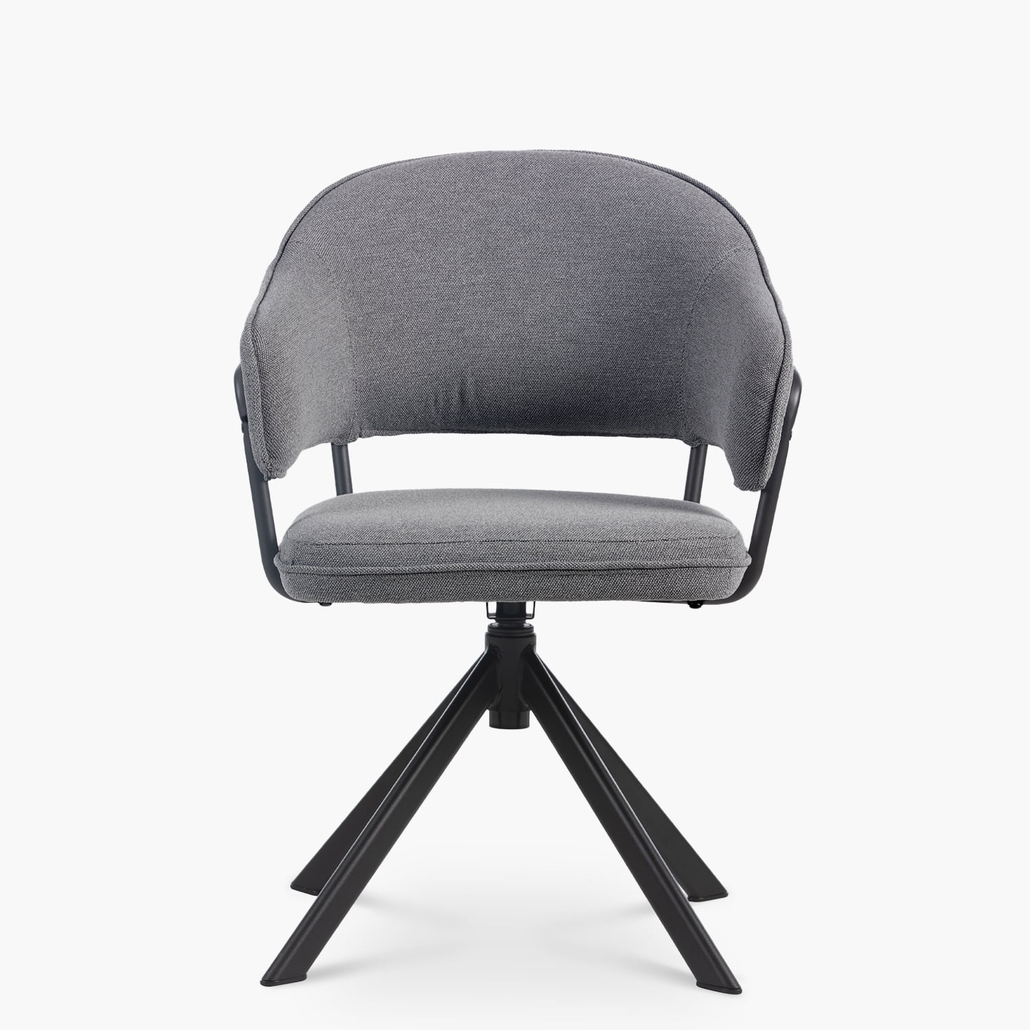 Form Design - Silla Home Office Stanford Giratoria Gris Oscuro
