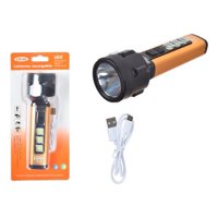 Disparo - Linterna De Mano Recargable Usb Para Camping Emergencias