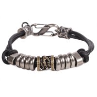 Brazalete Hombre Gino Rodinis B519 | Negro