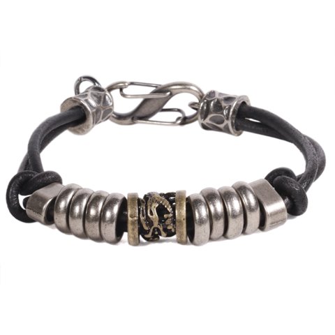 Brazalete Hombre Gino Rodinis B519 | Negro