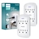 thumbnail image 1 of Protector contra sobretensiones Philips, extensor de 6 salidas, paquete de 2, 900J, 1 of 6