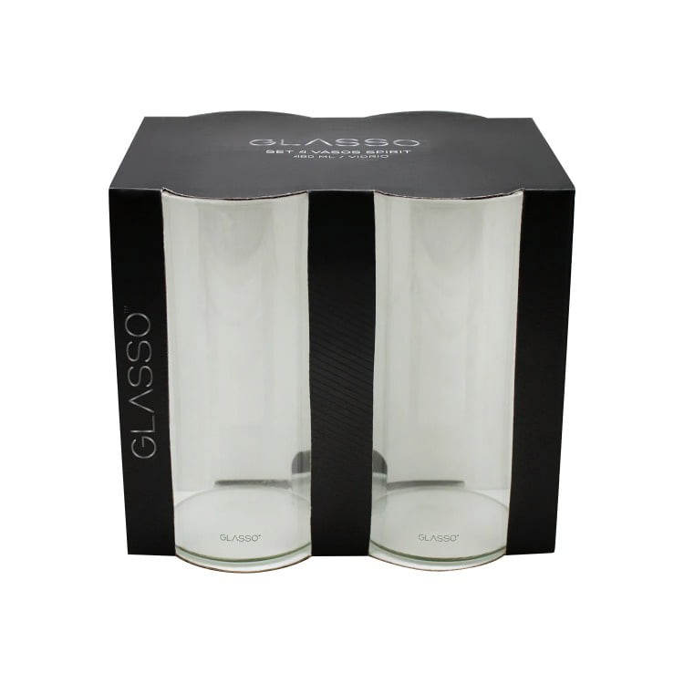 Glasso - Set 4 Vasos Spirit 480ml