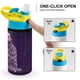 thumbnail image 4 of Esta es la piel de un asesino, Bella Botella de Agua con Tapa Pop Top de Un Toque, Acero Inoxidable, a Prueba de Fugas, para Deportes, Botella Infantil azul 12 oz, 4 of 6