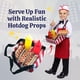 thumbnail image 3 of Disfraz de vendedor de hot dogs para niños con accesorios, 3 of 6