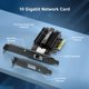 thumbnail image 5 of Tarjeta de red PCI-e GigaPlus 10Gbe AQC113 Controlador RJ45, 5 of 7
