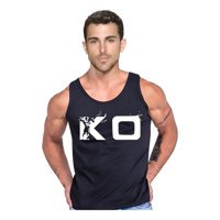 Persodesign - Polera Knock Out Ko Boxeo Pesas Crossfit Tank Gym Swag Talla S Negro Hombre
