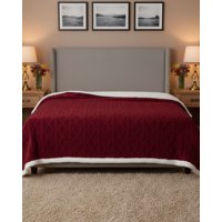 Imac Hogar - Frazada Manta Polar Sherpa Térmica King