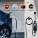 thumbnail image 5 of Cargador de VE HUSTIAN 40 A 23 ft NEMA 14‑50P 110‑240 V, 5 of 9