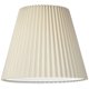 thumbnail image 3 of Pantalla de lámpara Springcrest marfil plisada campana 25x43x37 cm, 3 of 6