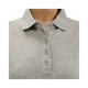 thumbnail image 2 of Polera Polo Comfort Spandex Manga Corta Mujer Gris Talla S, 2 of 3