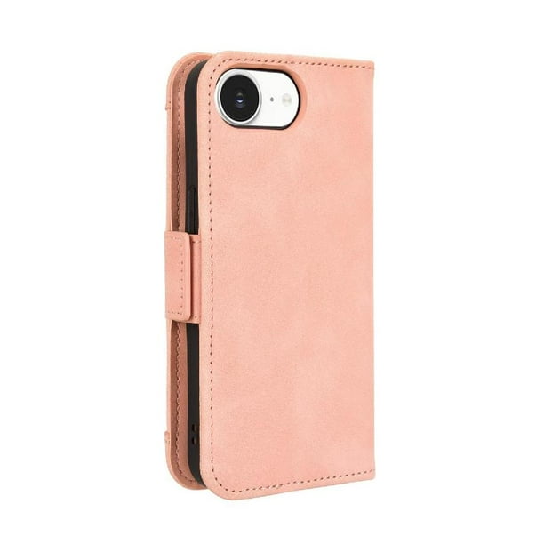 Funda Tipo Billetera FOXDOCK para iPhone 16E – Tapa Flip con Tarjetero