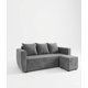 thumbnail image 2 of Nuvo + 1 Pouf Gris, 2 of 3