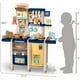 thumbnail image 4 of Cocina De Juguete Con Accesorios Y 100 Cm Altura AZUL, 4 of 4