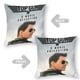 thumbnail image 2 of Top Gun Fundas de almohada de terciopelo con tema, regalos de funda de almohada, decoración para el hogar, cojín de lanzar, regalo de cumpleaños para fans y parejas. 45cm x 45cm., 2 of 6