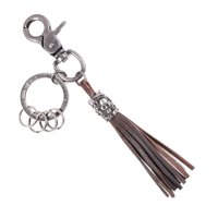 Gino Rodinis - Llavero Cuero Hombre Ll116 Café