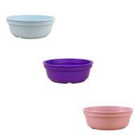 Replay Recycled - Set 3 Bowl Ecológico Azul Pastel-Amatista-Desierto