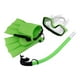 thumbnail image 2 of Conjunto De Snorkel Gafas De Natación Tubo De Respiración Ajustable Para Buceo De Verano Al Aire Libre Verde Tamaño UE 30 A 35, 2 of 3