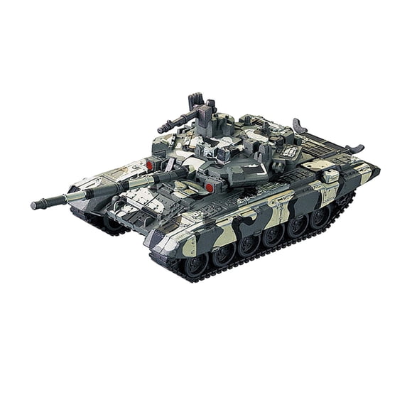 Adorno De Modelo De Tanque T90 A Escala 1/48, Camión Cisterna 4D Para Niños Y Niñas.