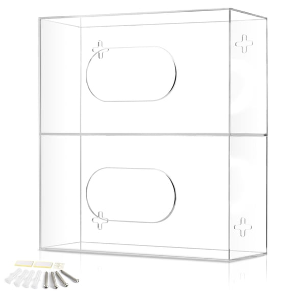Soporte Para Guantera Montaje En Pared Dispensador Almacenamiento Estándar
