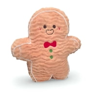 Genérico - Cojín Decorativo Navideño Diseño Galleta Jengibre 01