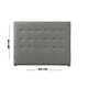thumbnail image 2 of Respaldo Tela Gris - 120x153x8 Cm, 2 of 2