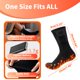 thumbnail image 3 of Heated Socks 2026, ultrafinos, mejorados, con baterías duales de 5000 mAh, 3 of 7