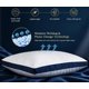 thumbnail image 4 of Almohadas LDC LUX DECOR COLLECTION King 36x18 Azul Marino - Pack de 2, 4 of 9