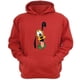 thumbnail image 1 of Polerón Canguro Perrito Cafe Rojo Talla Xl Unisex, 1 of 2