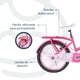 thumbnail image 4 of Bicicleta Infantil Queen Aro 20 Rosada, 4 of 7