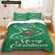 thumbnail image 1 of Duvet Cover Set, Christmas Design Bedding Cover and Pillowcase 75*50cm, Cartoon Children's Bedding Set with Zipper Gift, 1 of 5