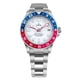 thumbnail image 2 of Reloj Digital Ratio FreeDiver GMT Serie Zafiro Acero Inoxidable Esfera Blanca Bisel Pepsi Azul Rojo Automático Hombre, 2 of 7