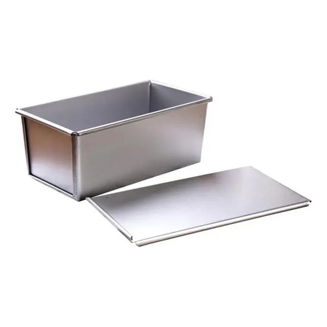 Genérica - Molde De Pan Aluminio Antiahederente 33x12x12 Cm