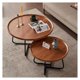 thumbnail image 2 of Mesa De Centro Living Vanguardia Madera Natural Juego De Dos, 2 of 4