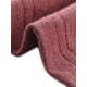 thumbnail image 5 of Top de talla grande para mujer de manga larga con cuello redondo, camisas plisadas de ajuste holgado, túnicas 1X rojo, 5 of 6