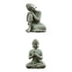 thumbnail image 1 of Estatua Decorativa De Buda De Piedra Arenisca, 2 Uds., Figurita Zen Para Decoración Del Hogar StyleC, 1 of 3