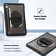 thumbnail image 3 of Funda ProCase para iPad 11"/10.9" Resistente Negra, 3 of 8