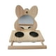 thumbnail image 3 of Loros Espejo Alimentador Tazas Jaula Perchas Marcos De Madera Plato Para Jaula Juguete, 3 of 5