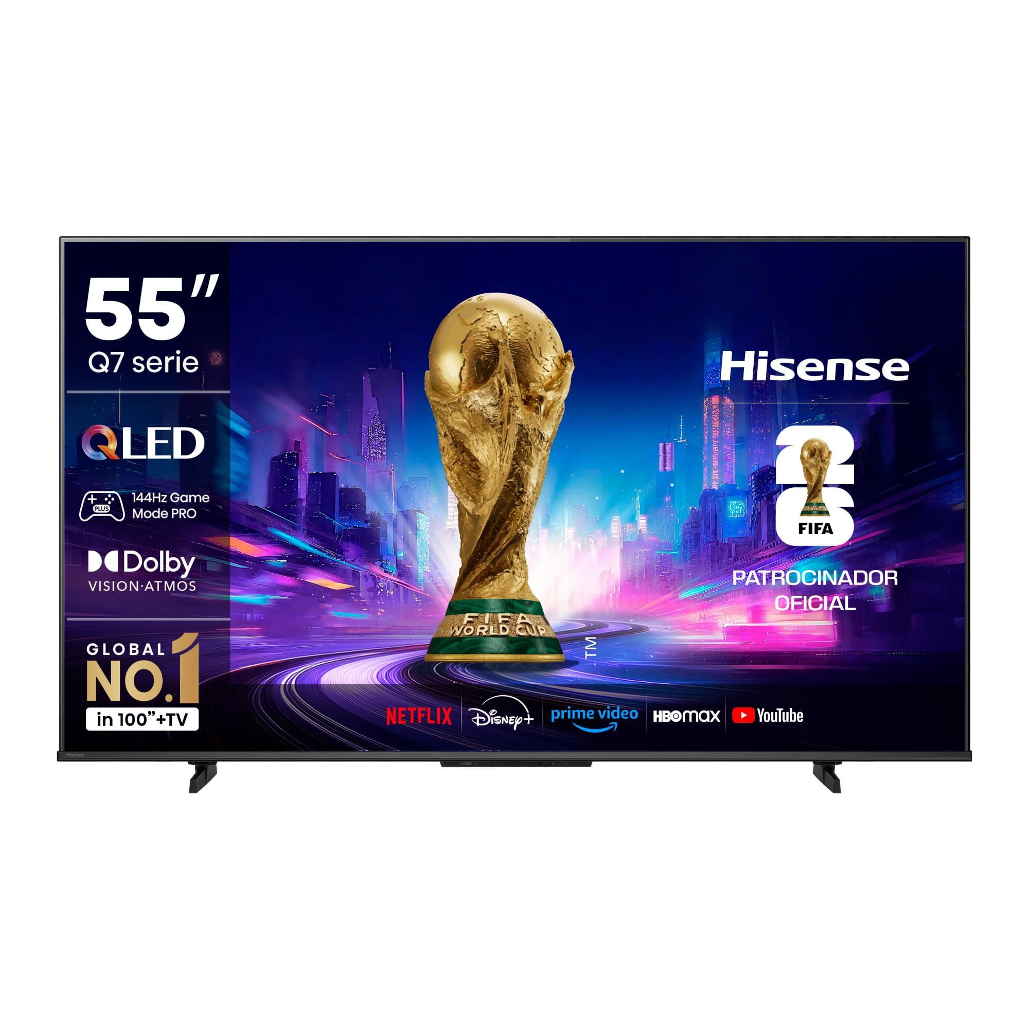 Televisor 55"" Qled 4K Uhd 55Q7Qg Smart Tv Hisense