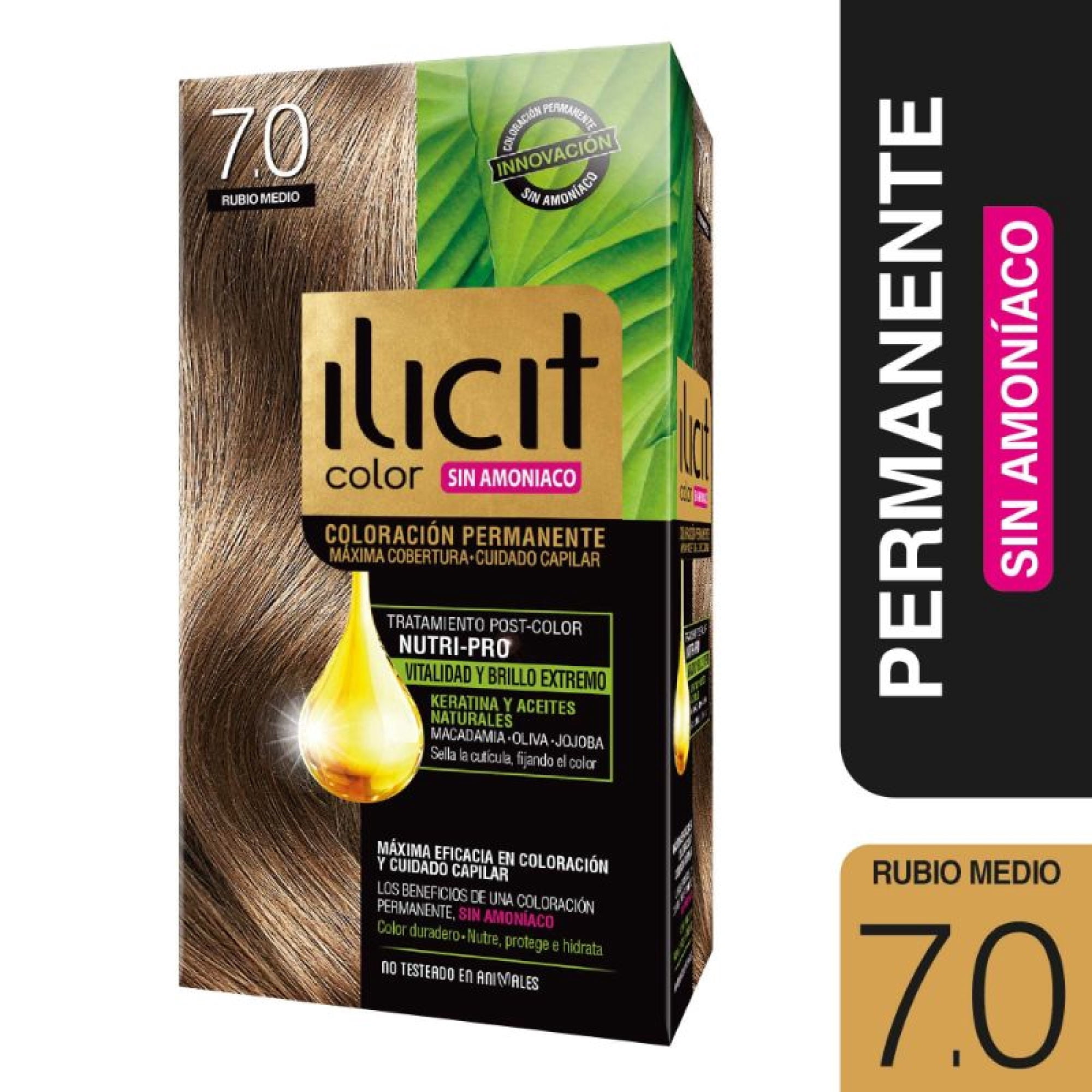 Coloración Ilicit Cabello 70 Rubio Mediano