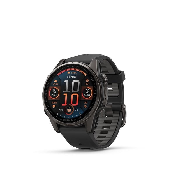 Smartwatch Fenix 8 Amoled Sapph 43 mm Carbon Garmin